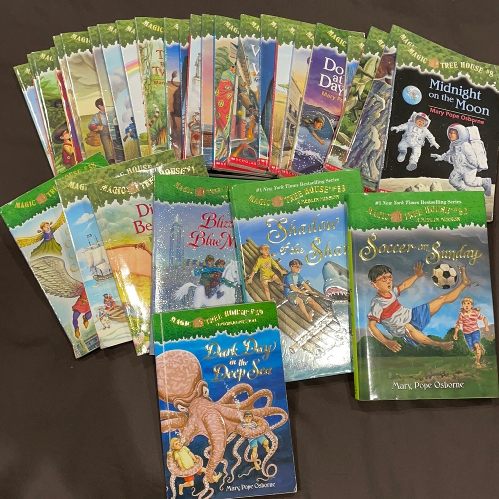 Magic Tree House series by Mary Pope Osborne